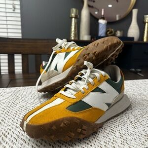 New Balance Athletic Shoes in Yellow, Green, and White XC70
